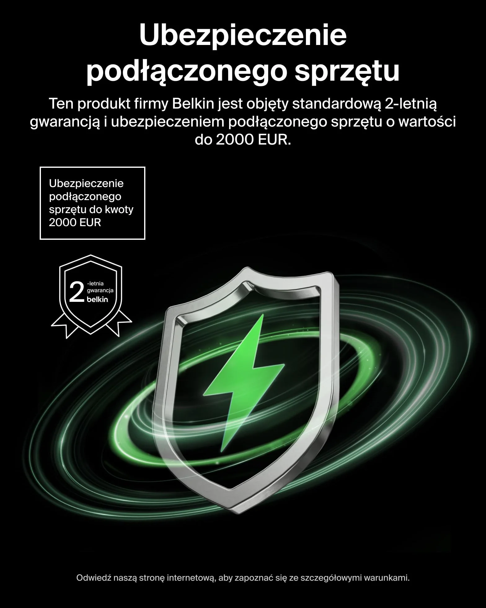 Belkin 3-portowa ładowarka USB-C GaN 70 W Biała
