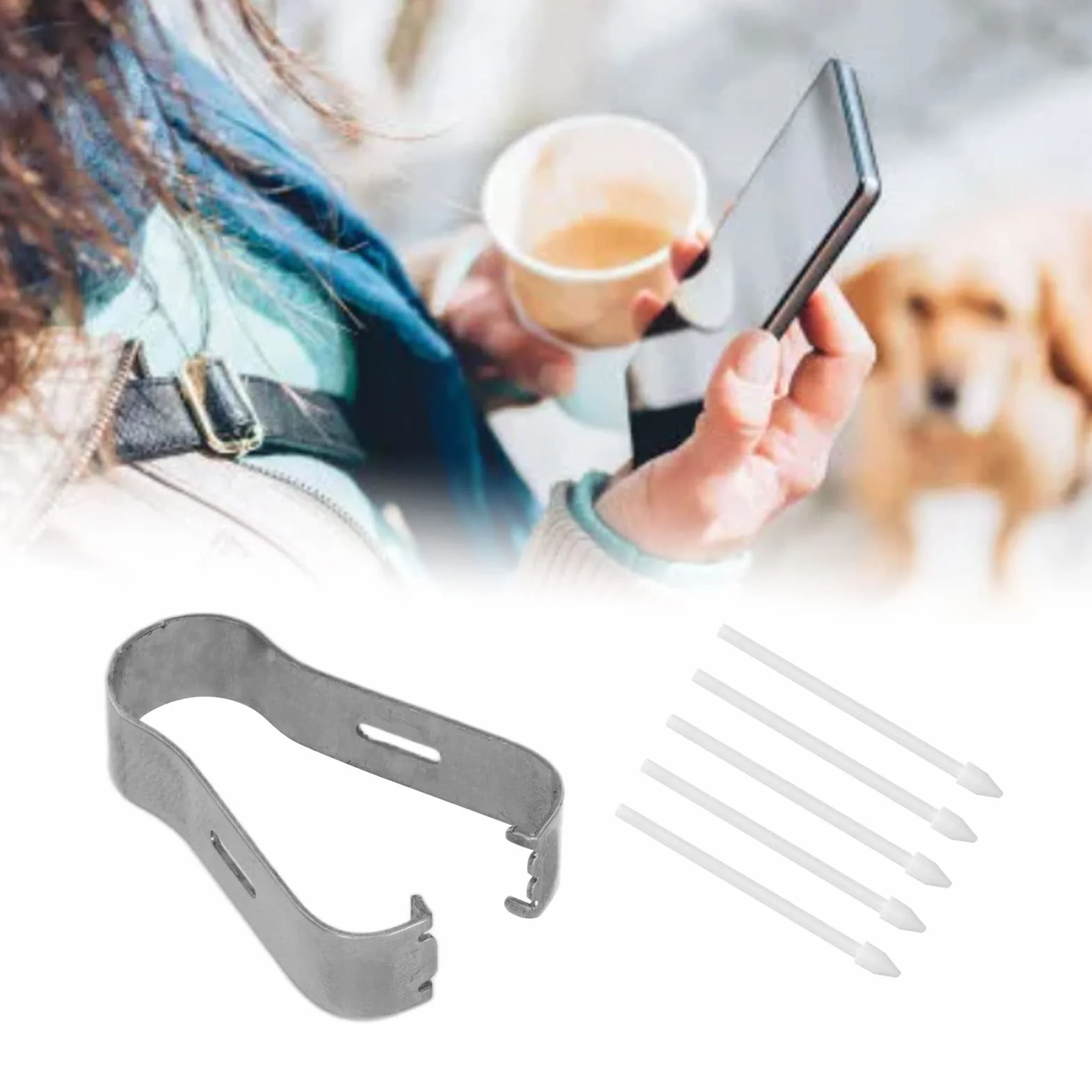 Touch Stylus Tips S wymienne końcówki rysika do Tab S6 S7 S7+ S6 Lite Note10 Note biały