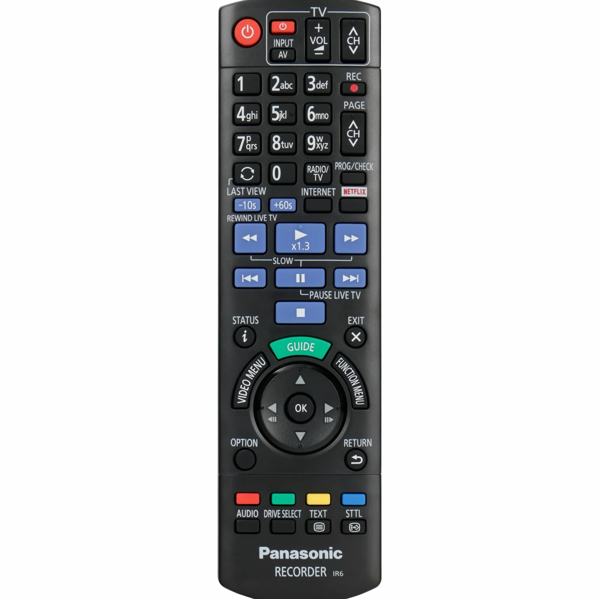 Panasonic DMR-UBC90EGK Nagrywarka Blu-Ray, 2 TB, Czarny
