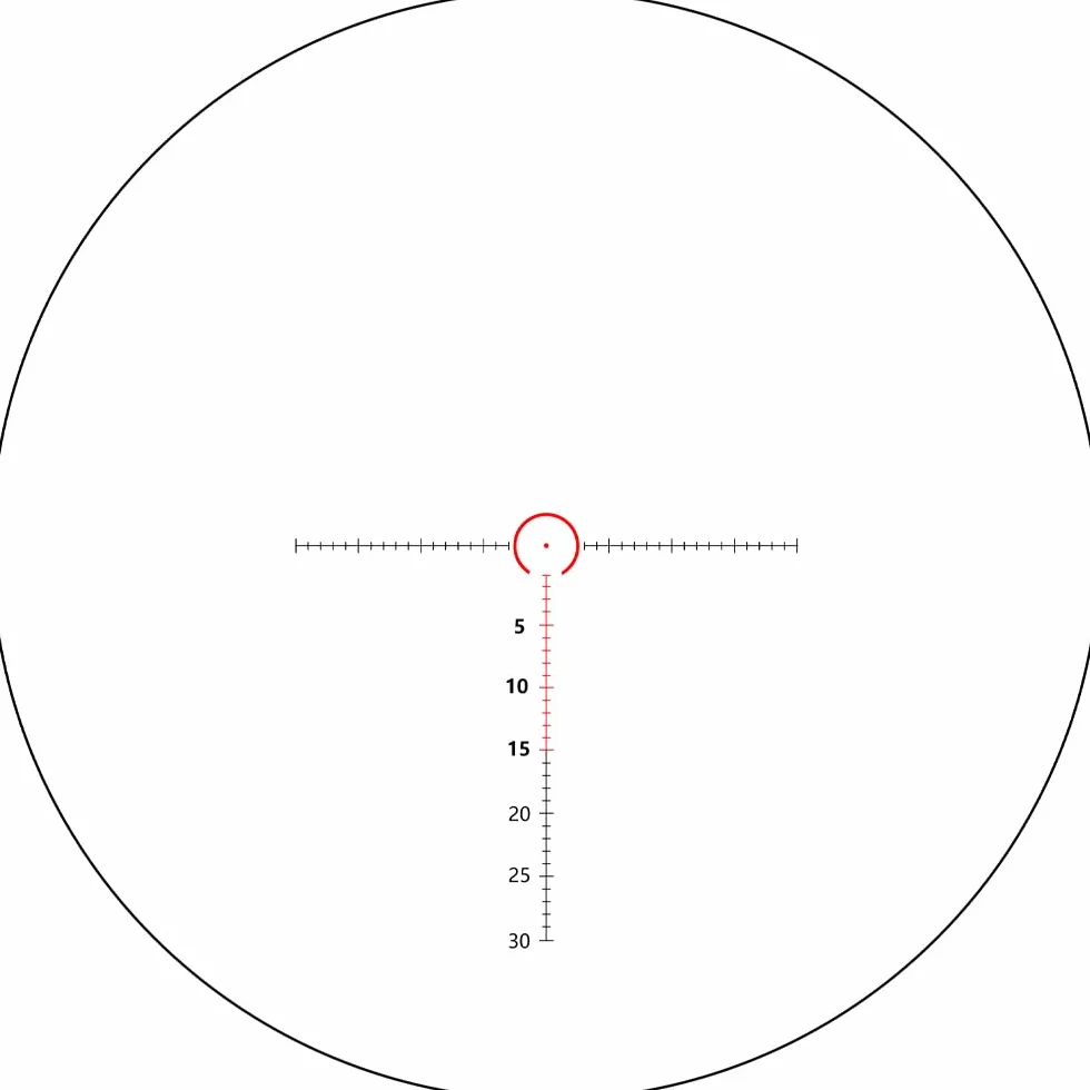 SPINA OPTICS Luneta taktyczna 1-6x24 LPVO podświetlana czerwono-zielona z mocowaniem