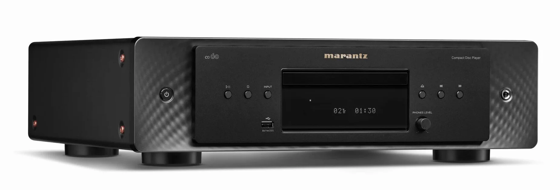 Marantz CD60 Odtwarzacz CD Czarny 8 Formatów