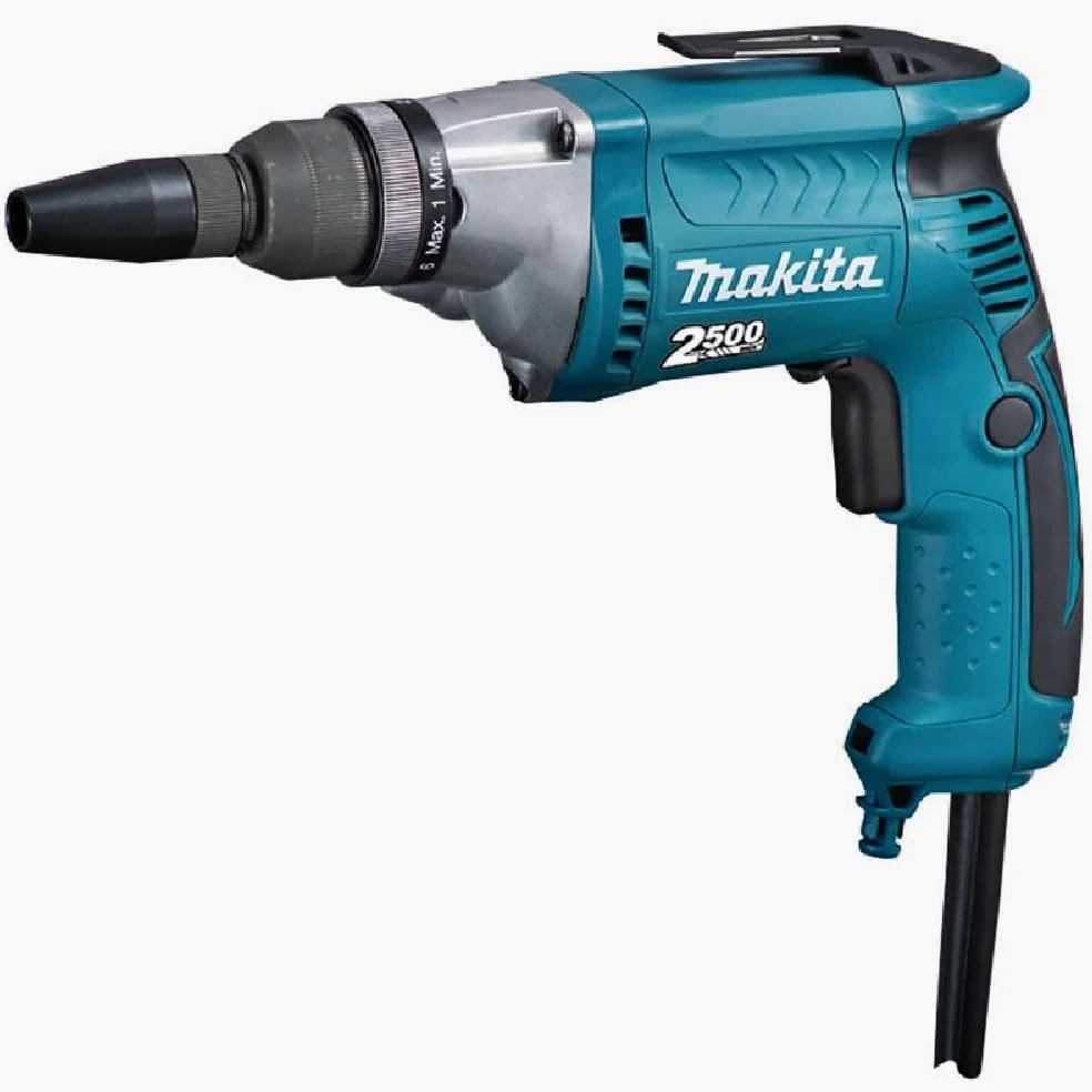 Makita Wkrętarka do Szybkiego Montażu, 570 W, Kabel 2.5 m, Moment Obrotowy 32 Nm, 6 Poziomów Momentu Obrotowego, 1/4 Cala, FS2700
