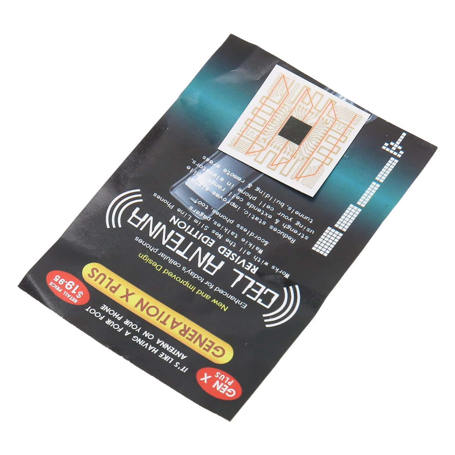 Naklejki wzmacniające sygnał telefonu, antena PCB, samoprzylepne, 5 szt.