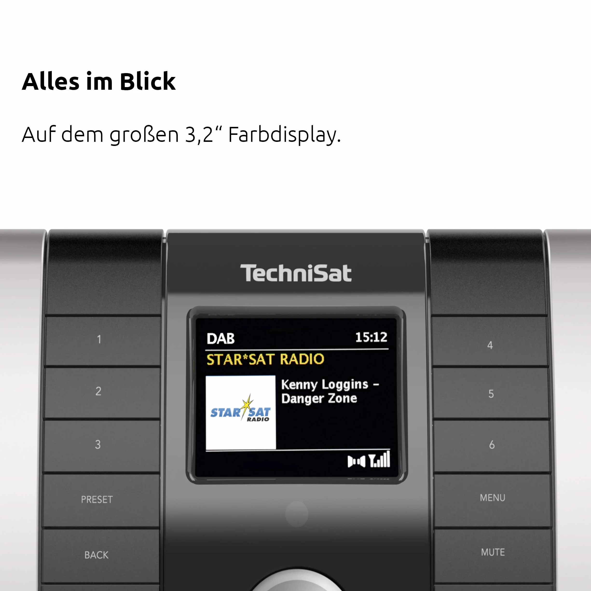 TechniSat MULTYRADIO 4.0 - radio internetowe (WLAN, DAB+, UKW, Spotify, Bluetooth, odtwarzacz CD, USB, kolorowy wyświetlacz, streaming muzyki, 2 x 10 W głośniki stereo) czarne/czerwone