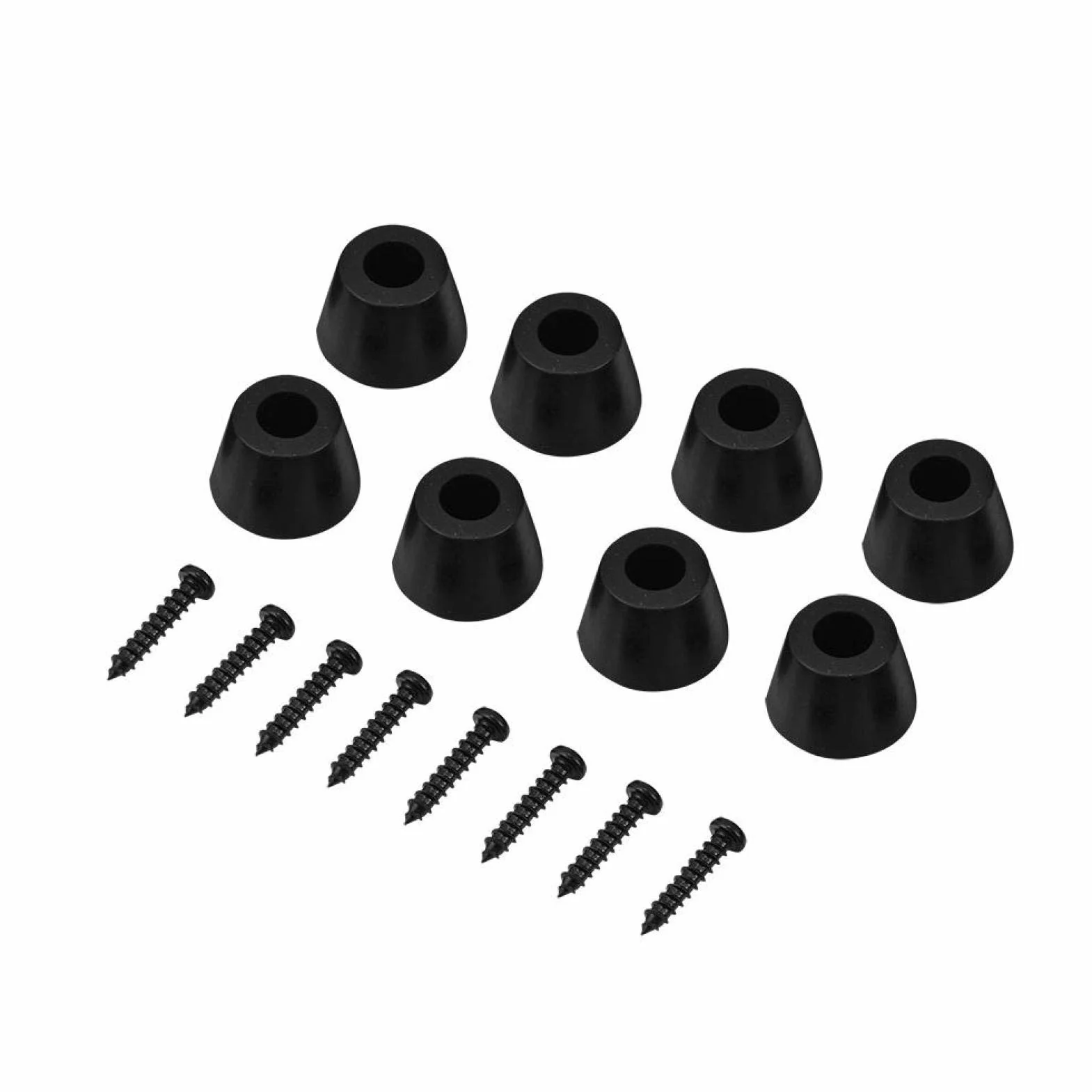 Nóżki Izolacyjne do Głośników, 8 Szt. 30x20mm Gumowe Nóżki Podstawa Antywibracyjna Podstawa, do Głośnika HiFi/Wzmacniacza/Subwoofera Samochodowego