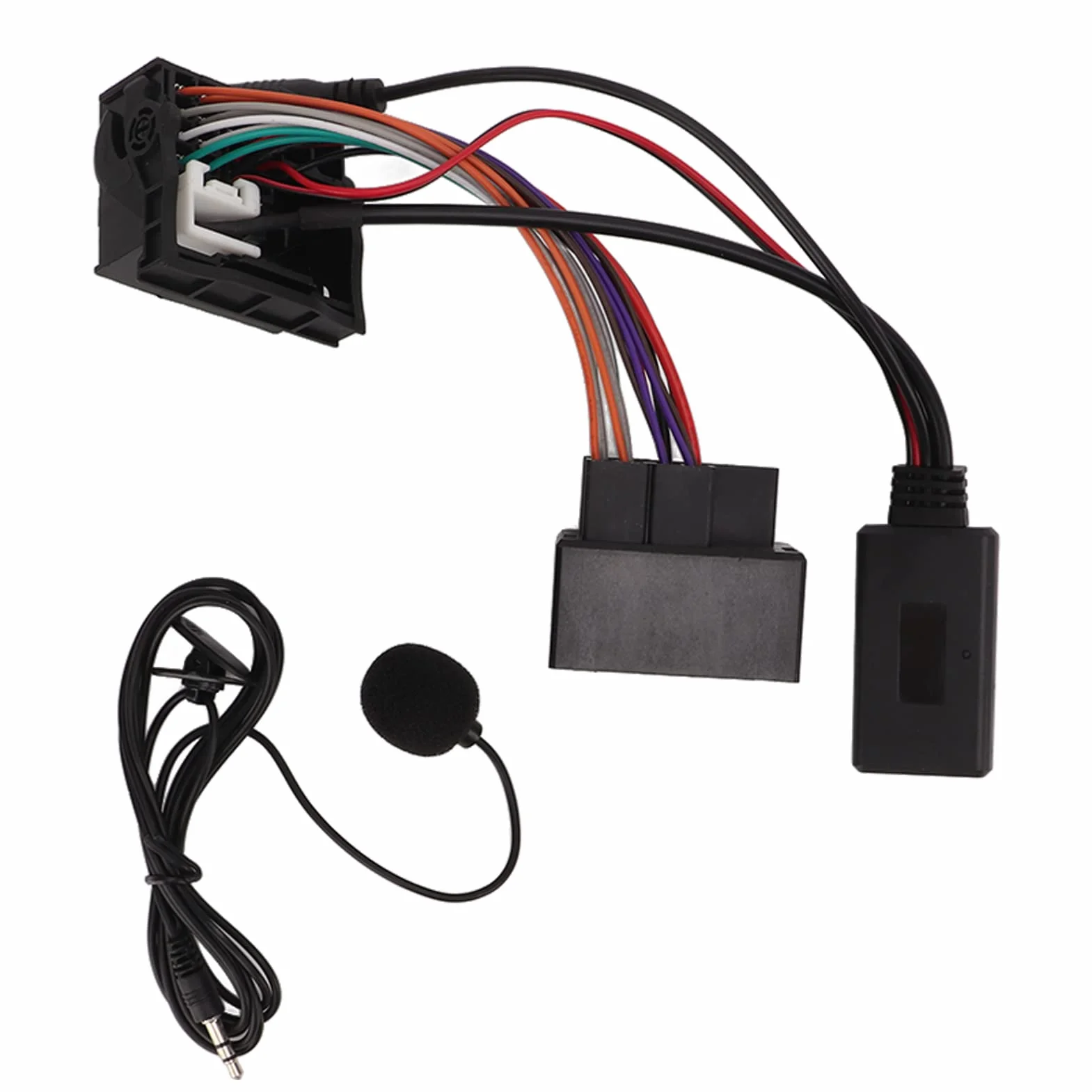 Bluetooth 5.0 Bezprzewodowa Wiązka Audio 12-pinowy Kabel AUX do E60 E63 E64 E66 E81 E82 E70 E90