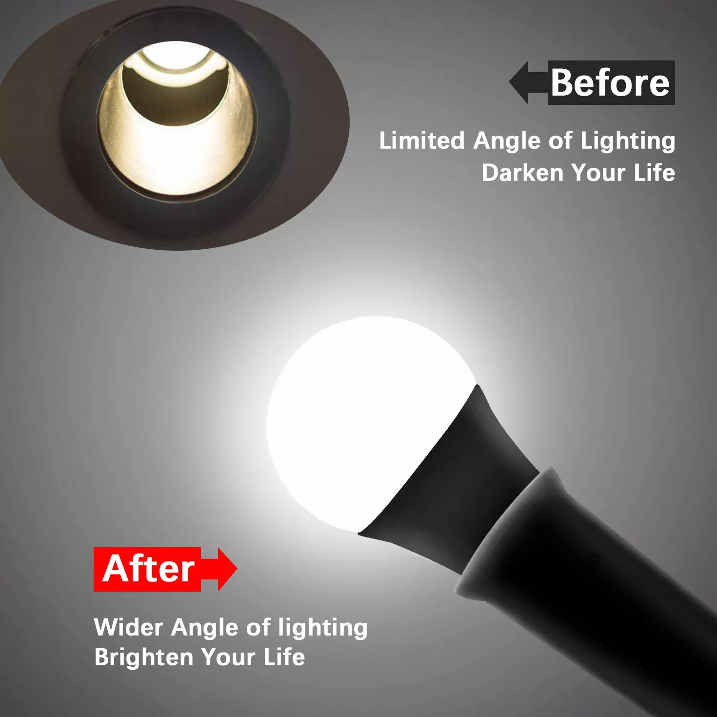 DiCUNO E27 Adapter podstawowy 6,5 cm przedłużacz, E27 Standardowy przedłużacz gniazda lampy, przedłużacz żarówki, adapter do uchwytu lampy, opakowanie 6 szt