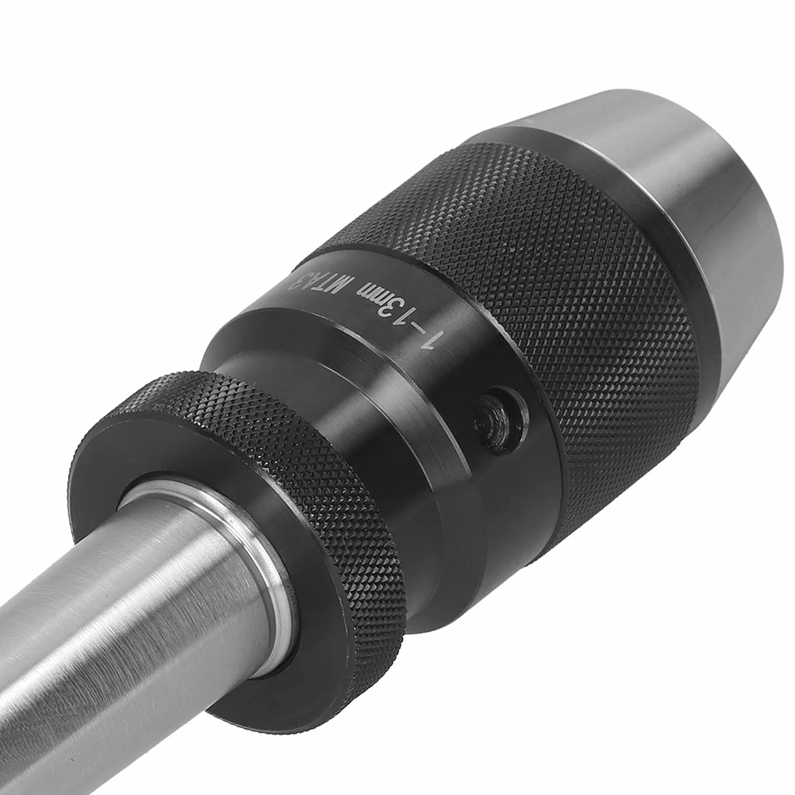 1-13 mm MTA3 uchwyt wiertarski, samozaciskowy, prosty chwyt, jednoczęściowy, zintegrowany uchwyt do wiertarki elektrycznej o wysokiej dokładności zaciskania i wyjściu skrętnego