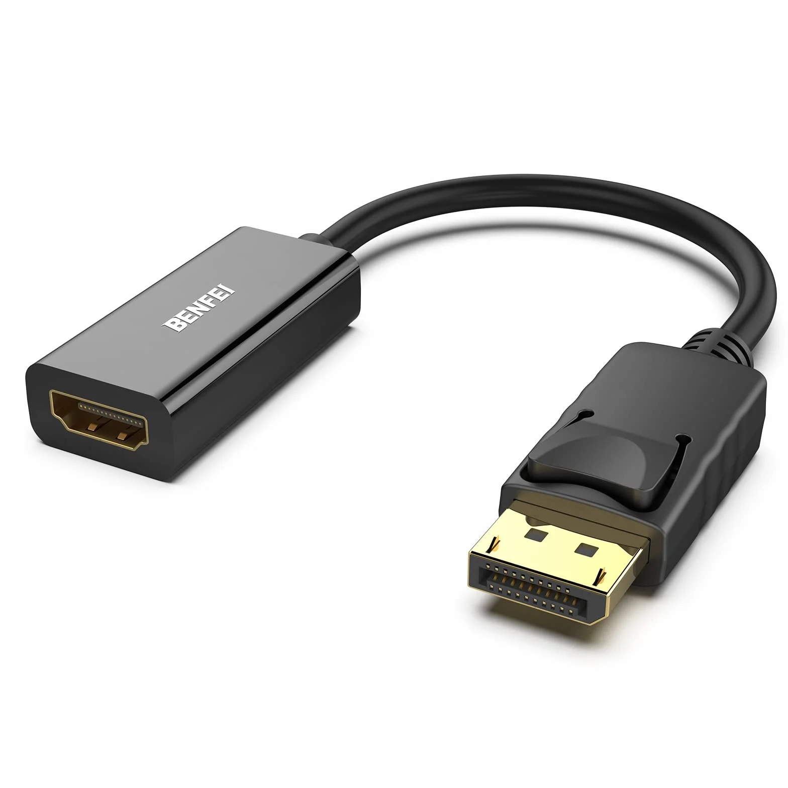 Benfei Displayport HDMI Adapter Czarny 15 cm
