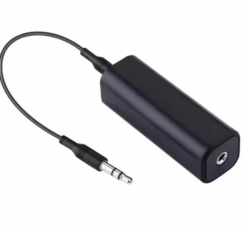 Izolator pętli masowej Filtr szumów z kablem 3,5mm do systemu audio samochodowego