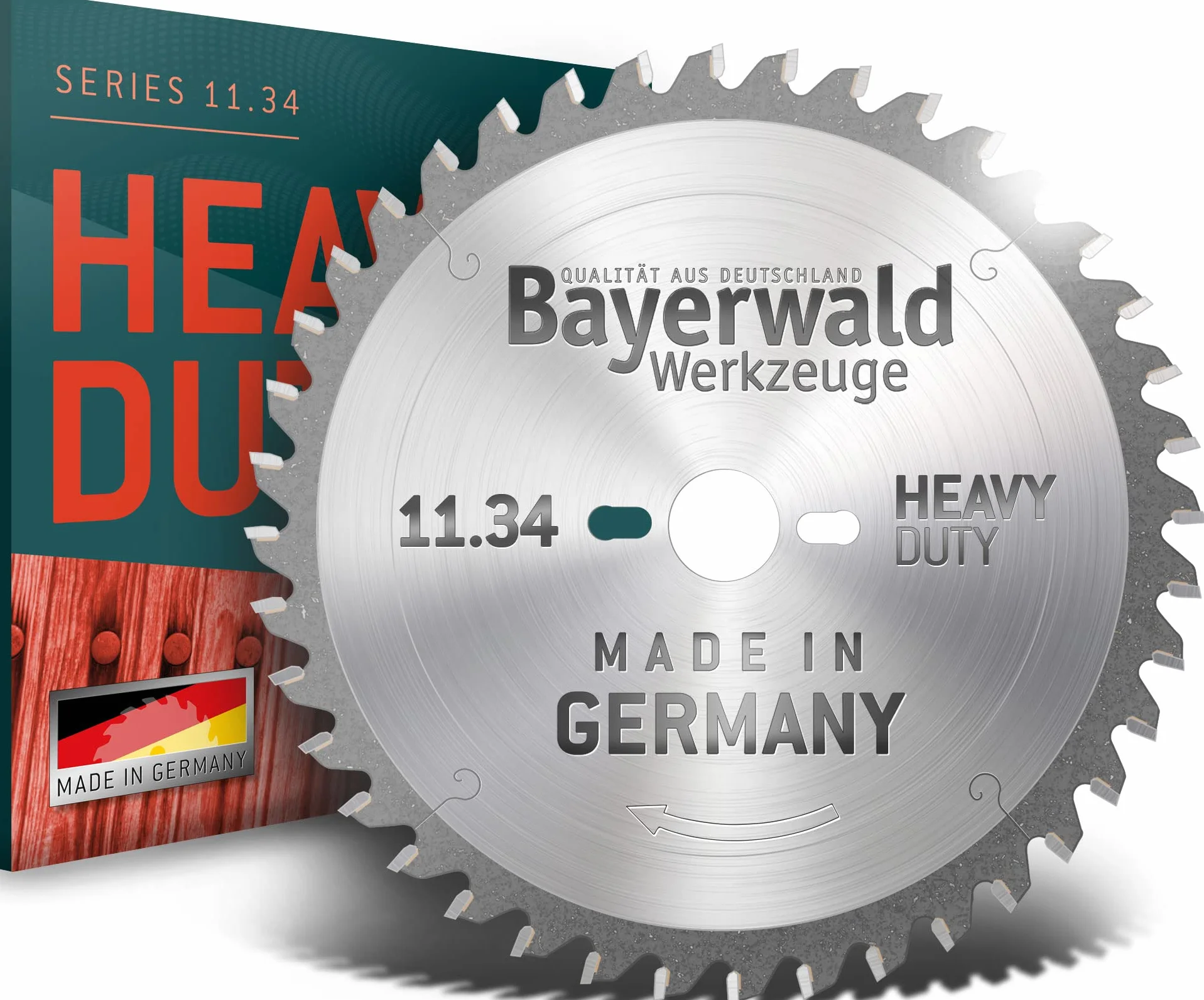 Bayerwald - HM brzeszczot do piły tarczowej - Ø 254 x 2,8/1,8 x 30 (do miedzi, cyny, drewna, mosiądzu itp.) seria 11.34 | 80Z ząb trapezowy
