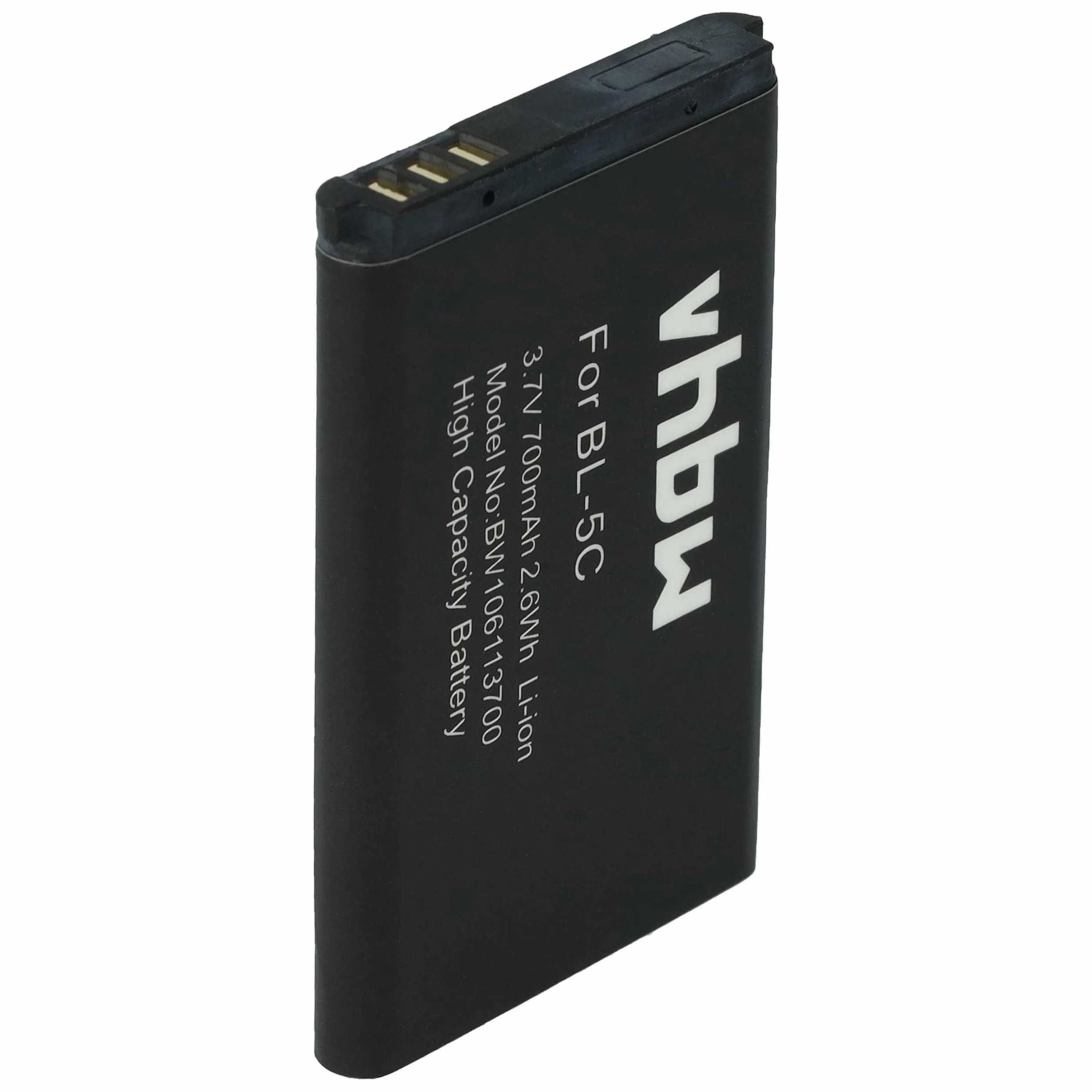 vhbw akumulator kompatybilny z i-Blue 757 Pro HX-N3650A BA-01 HX-N3650U-G GPS Bluetooth 700mAh 3,7 V Li-Ion