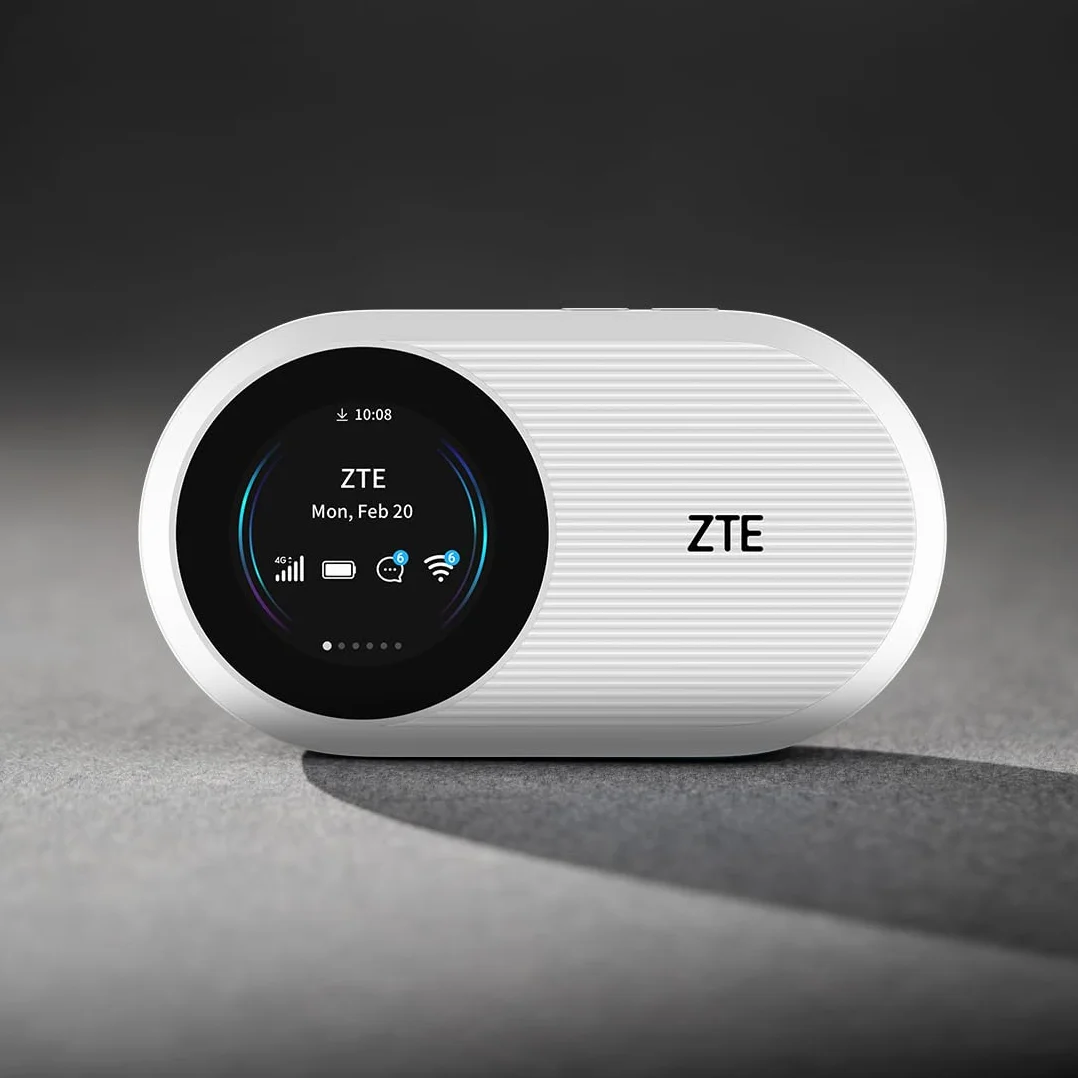 ZTE U10S Pro Router Wi-Fi 6 4G LTE 2,4 GHz 5 GHz Biały