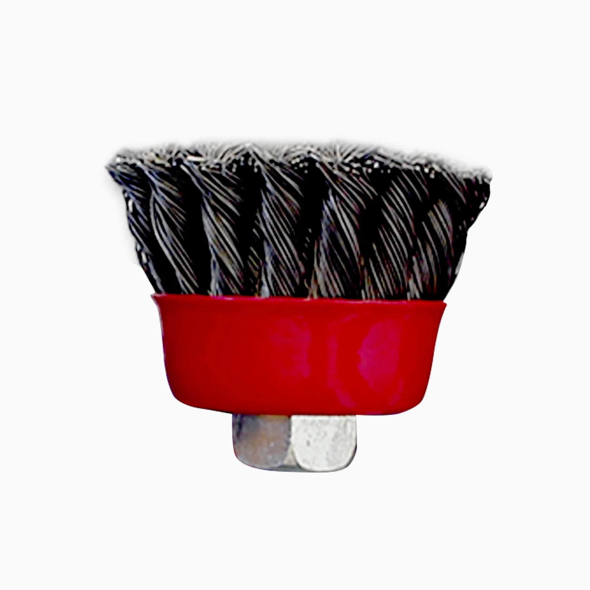 24 x szczotka do garnków szczotka druciana 125 mm pleciona szczotka szczotka stożkowa do szlifierki kątowej