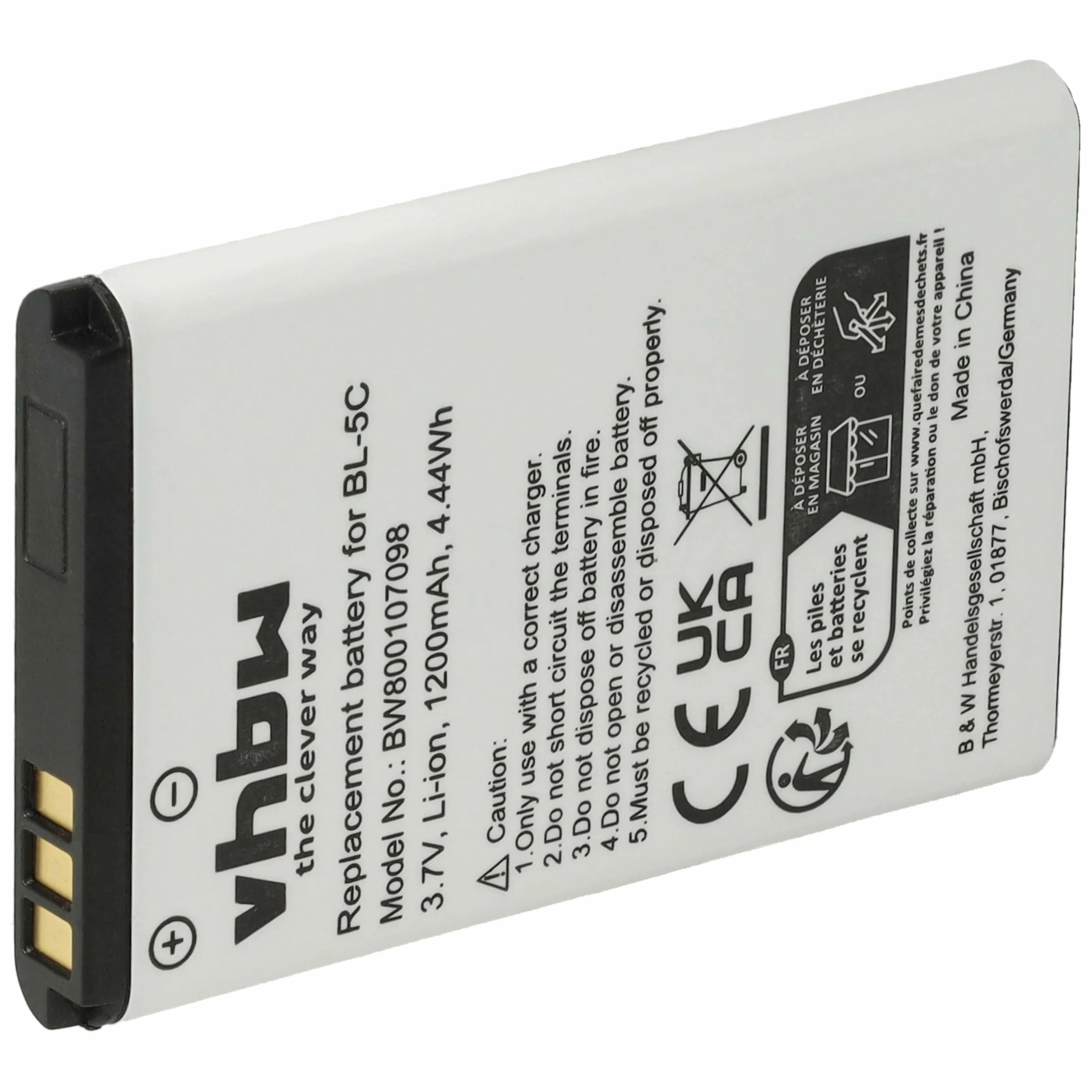 vhbw bateria 1200 mAh 3,7 V do telefonu bezprzewodowego Alcatel MITEL NEC