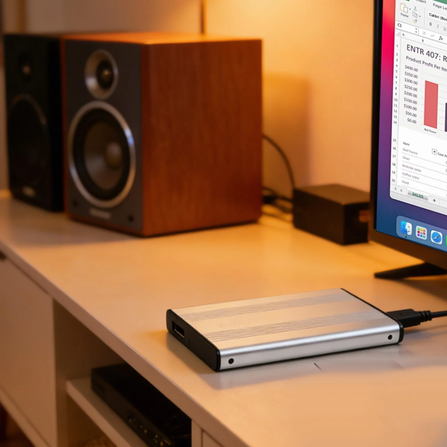 Zewnętrzny Dysk Twardy USB 3.0 2,5 Cala Przenośny HDD