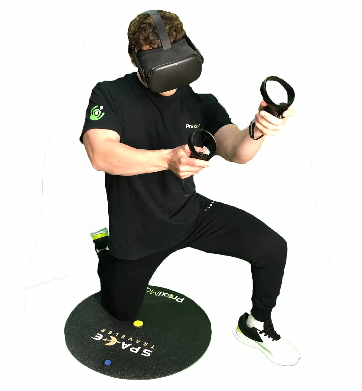ProxiMat Space Traveler Theo 58.4 cm okrągła mata VR do Oculus Rift, Quest, HTC Vive, Valve Index