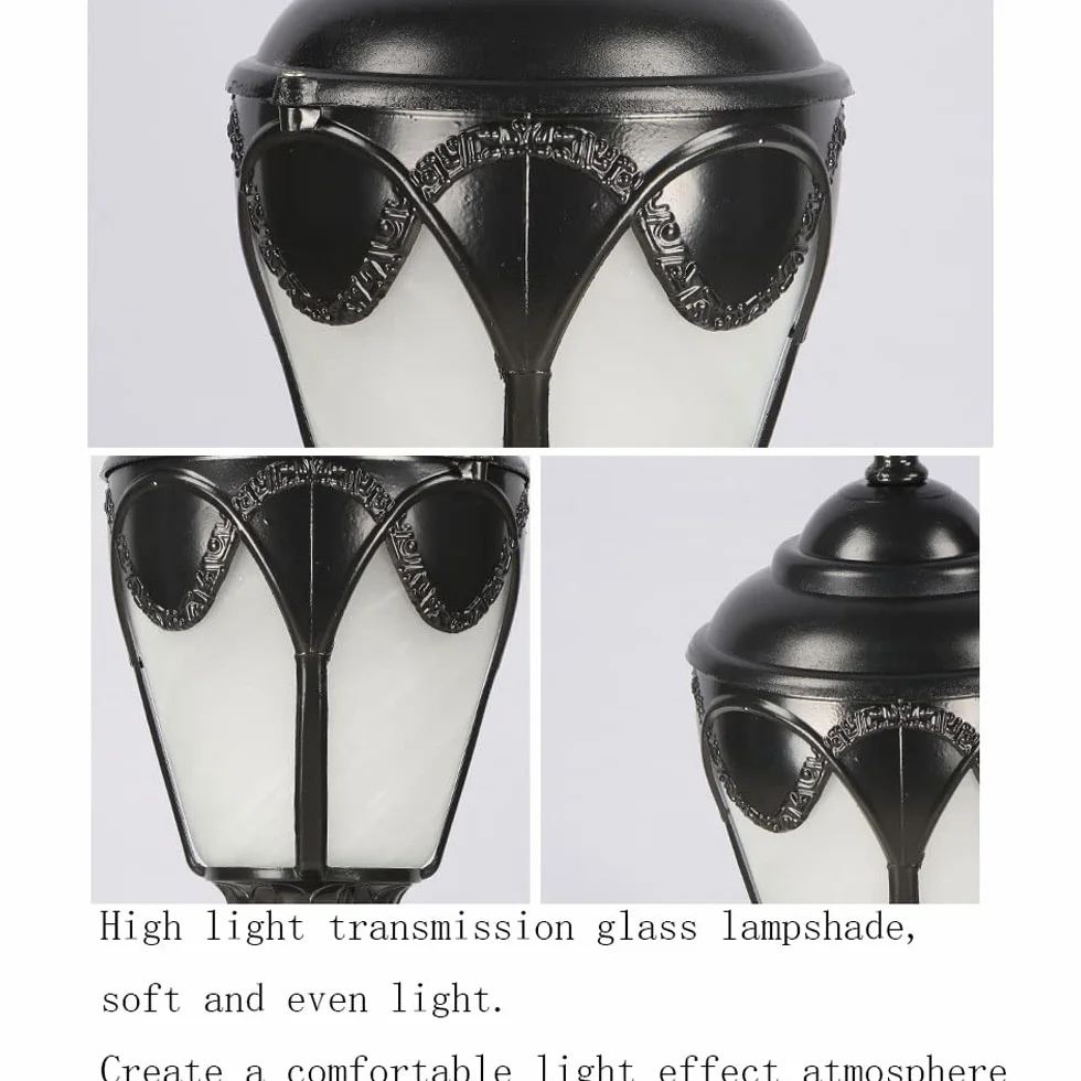 Lampy solarne, Ogrodzenia Wodoodporne Zewnętrzne LHead W Mokrej Lokalizacji