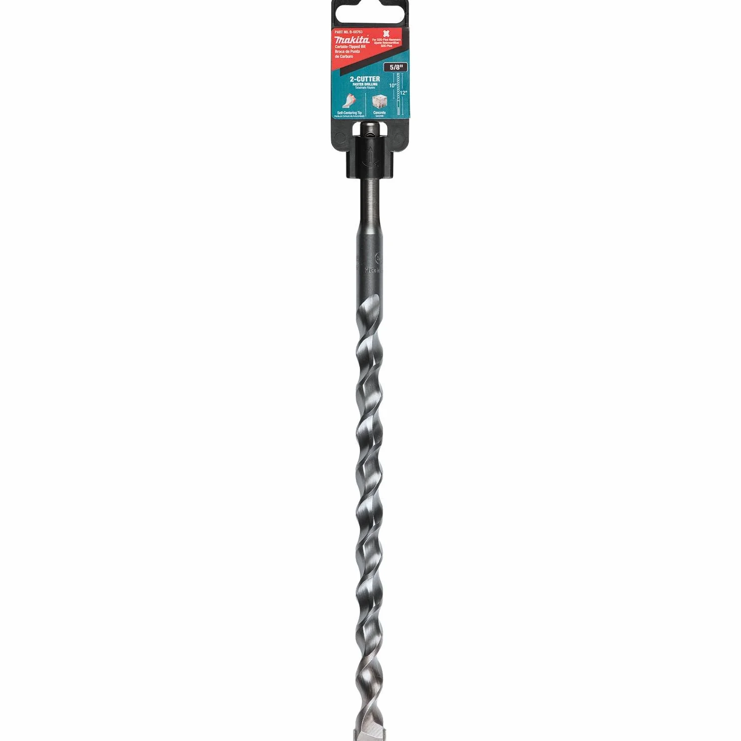 Makita B-60763 5/8" x 30,5 cm SDS-Plus bit, 2-frez