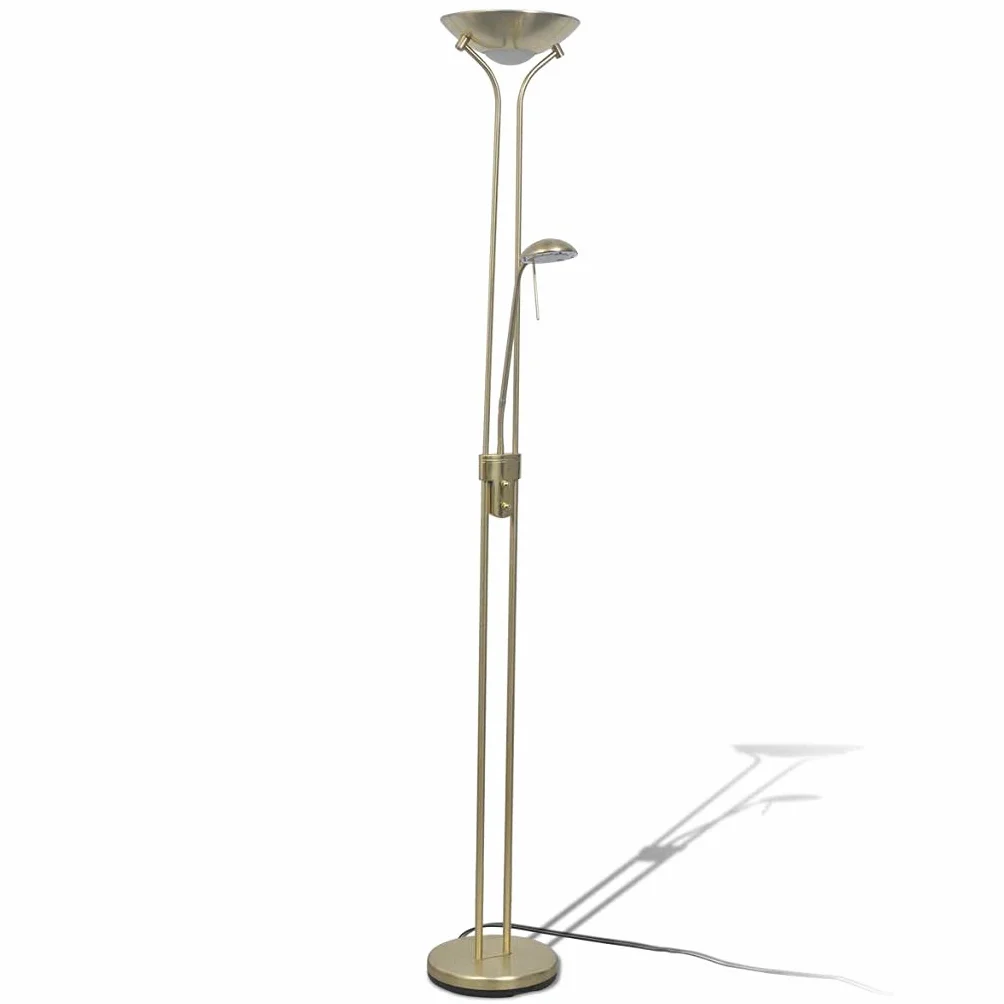 vidaXL Lampa podłogowa LED, przyciemniana, 23 W