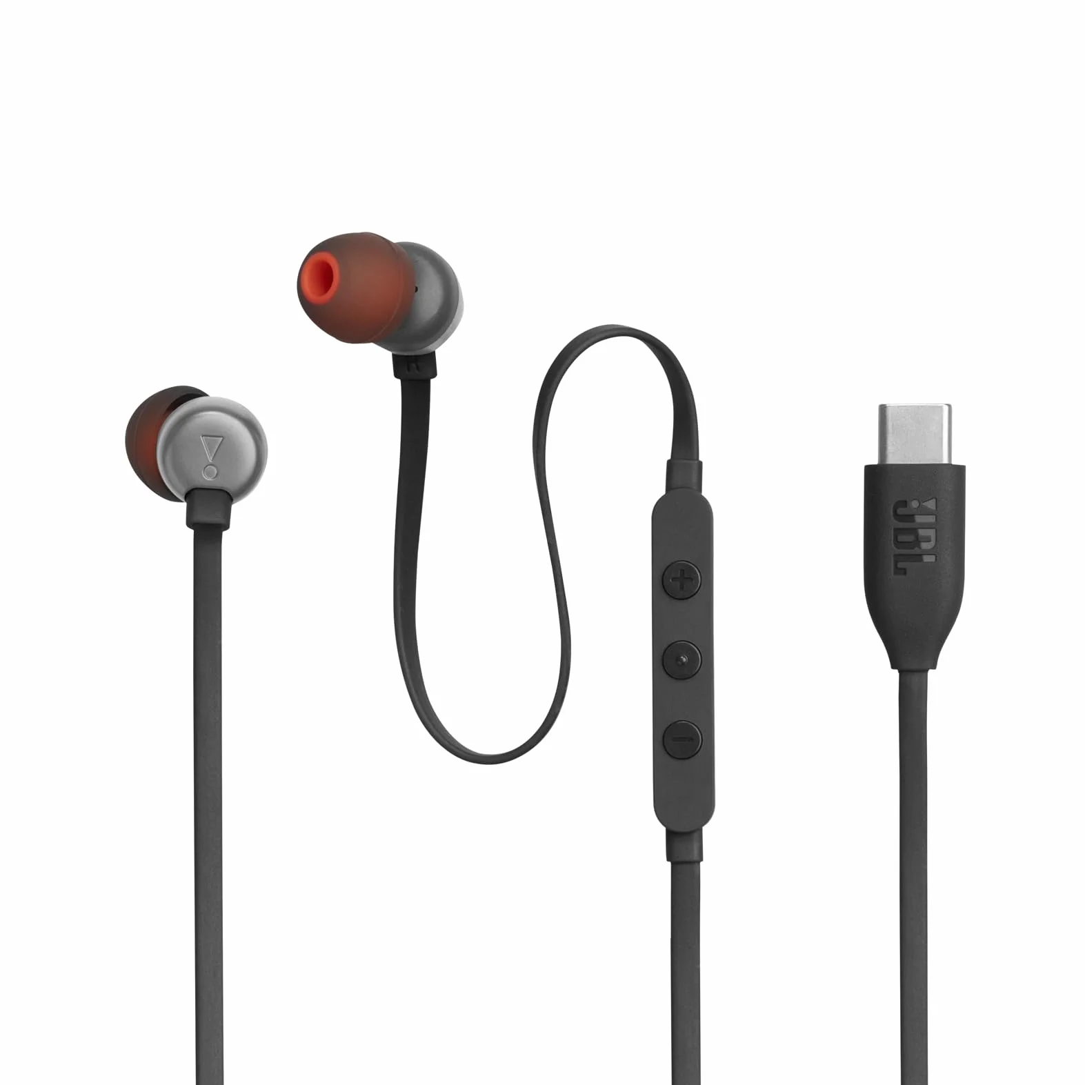 JBL Tune 310 C Przewodowe Słuchawki Douszne Hi-Res z Mikrofonem, Czarny