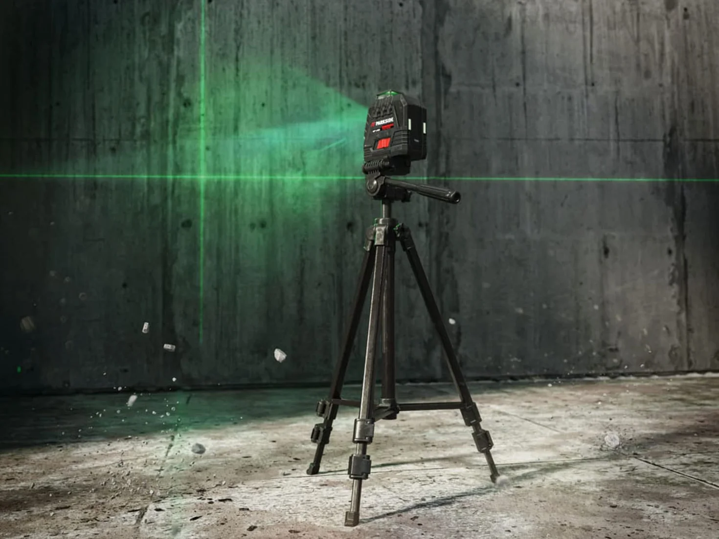 PARKSIDE Performance PKLLP 360 ° niwelator laserowy krzyżowy PKLLP 360 bez kabla