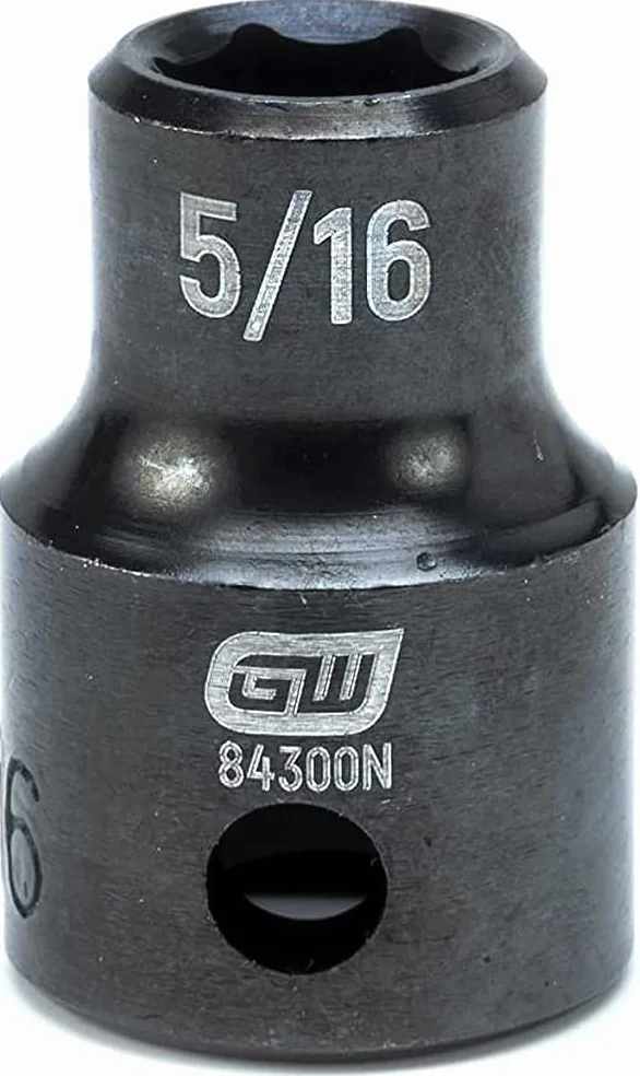 GEARWRENCH 44 szt. Napęd 3/20.3 cm 6-punktowy standardowy i głęboki wpływ SAE/zestaw nasadek metrycznych - 84916N