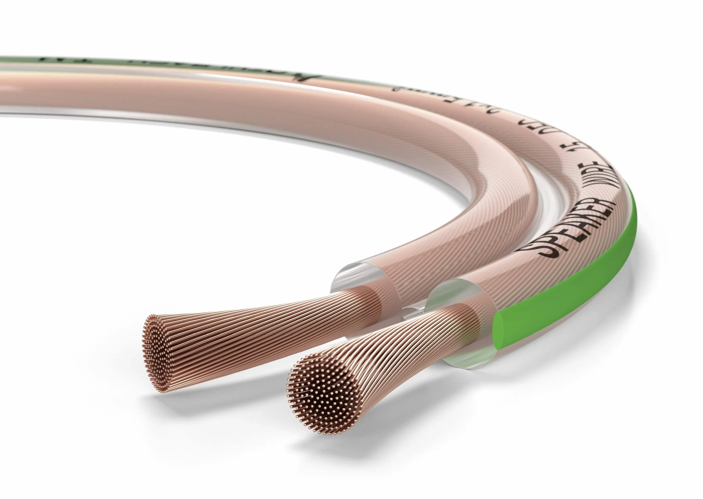 Oehlbach 105 Kabel Głośnikowy, Bezbarwny, 20m