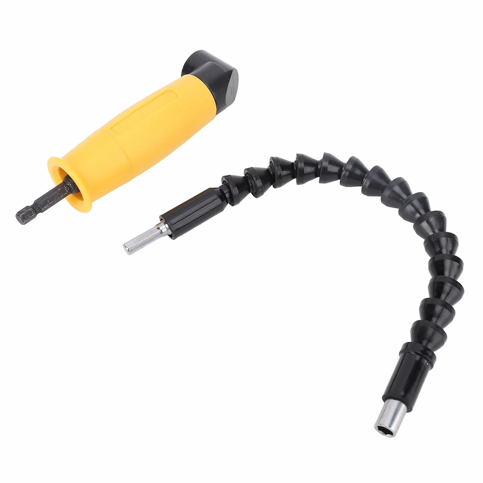 Marhynchus Zestaw Bitów do Wkrętaków, Zestaw Bitów Udarowych ze Stali Stopowej z 44 Elementami, Magnetyczny Uchwyt na Bity Adapter do Wiertarki Kątowej z Elastycznym Trzonkiem Samodzielnego