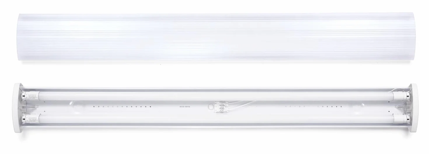 Oprawa hermetyczna 2x120cm i 2x świetlówka LED 18W - Lampa reflektor sufitowy - Świetlówka LED - Świetlówka - Uniwersalne oświetlenie - Kolor biały - Biały neutralny (4500K)