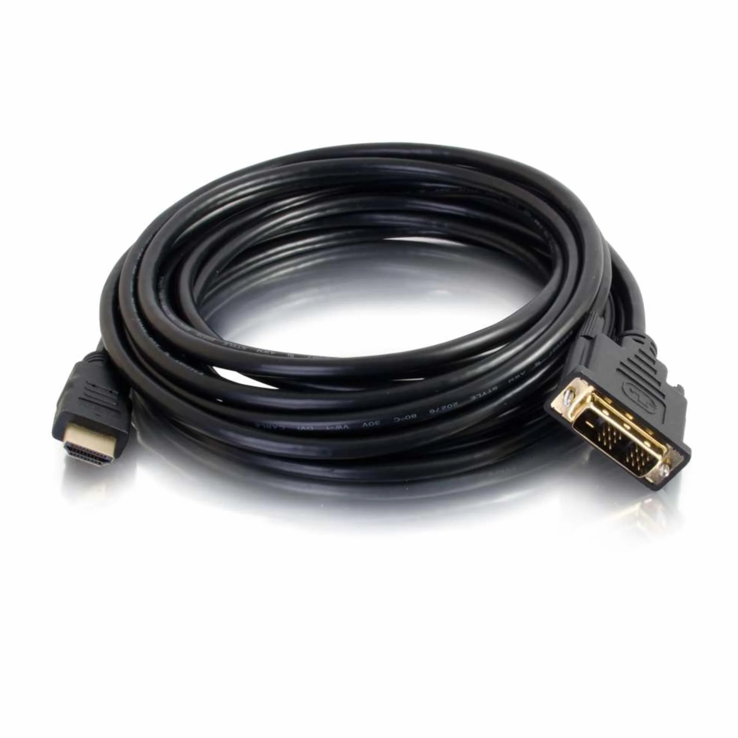 C2G HDMI na DVI-D kabel 1 m Full HD 1080p