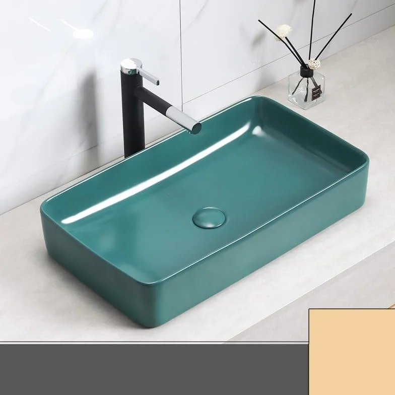 Umywalka Nablatowa Łazienkowa Umywalka Nablatowa Ceramiczna Ciemnozielona Umywalka Ceramiczna Nablatowa Umywalka Umywalkowa Umywalka Łazienkowa