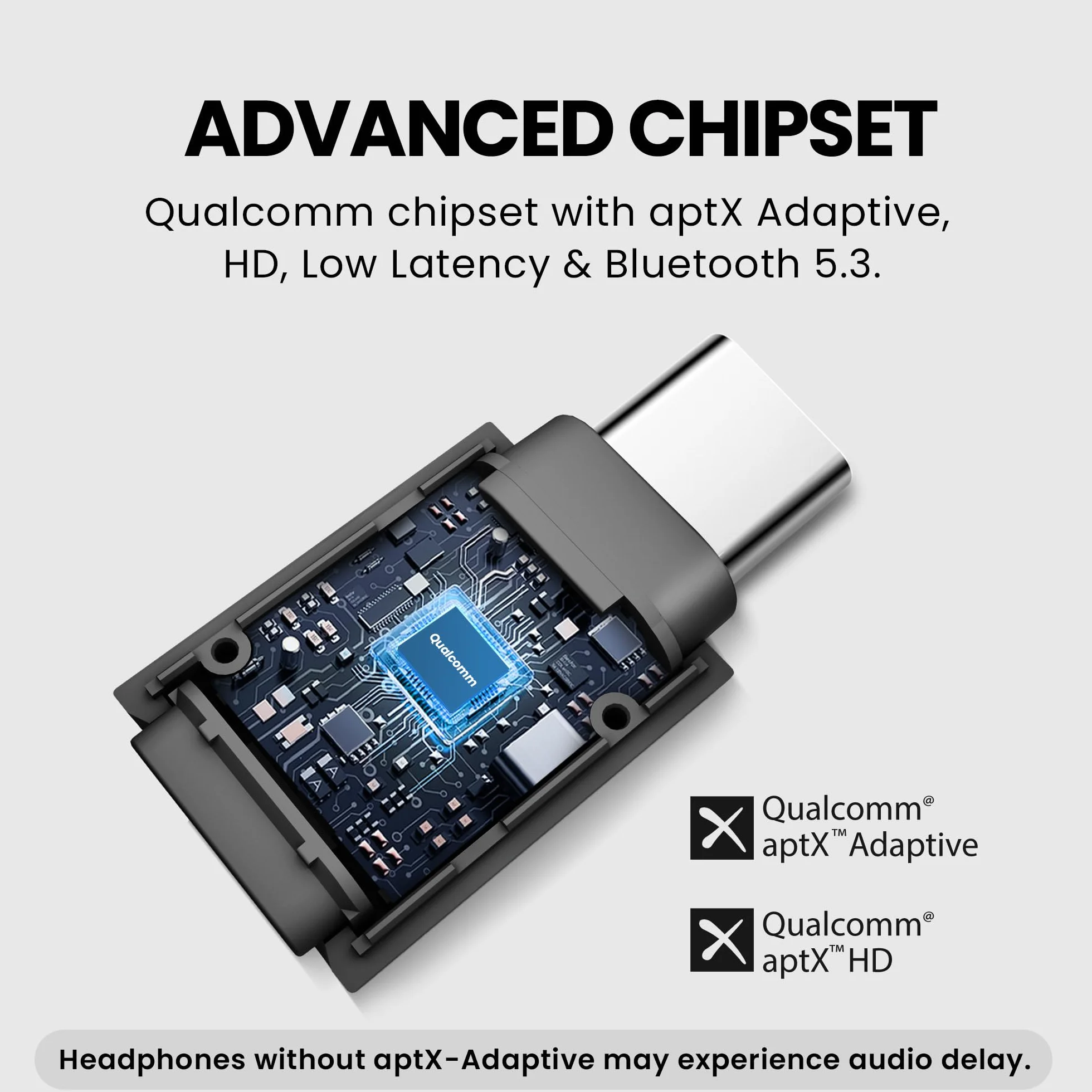 Avantree C81-Gaming adapter audio USB-C Bluetooth 5.3 PS5 Qualcomm aptX Adaptive HD