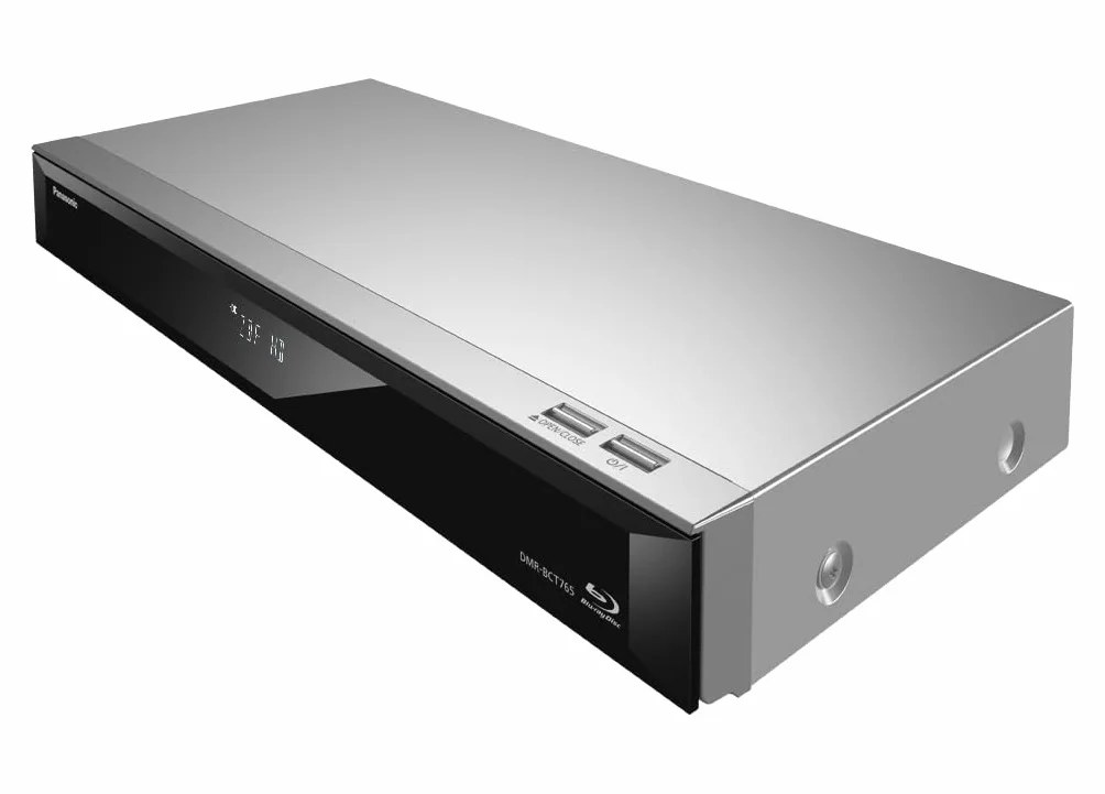 Panasonic DMR-BCT765 3D Blu-ray-Recorder mit TV-Tuner und HDD Ethernet Wi-Fi