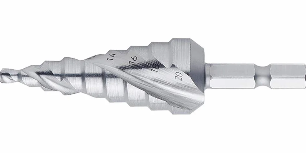 Wiertło stopniowe typu bit, uniwersalne, HSS 6-30mm FORMAT