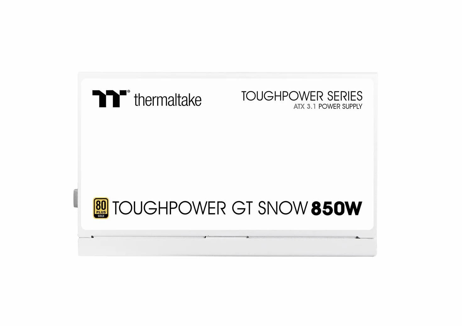 THERMALTAKE - Toughpower GT Snow - Alimentatore per PC - 850 W - 80+ Gold - ATX3.1 - Completamente modulare - PCI-E 5.1 12VHPWR