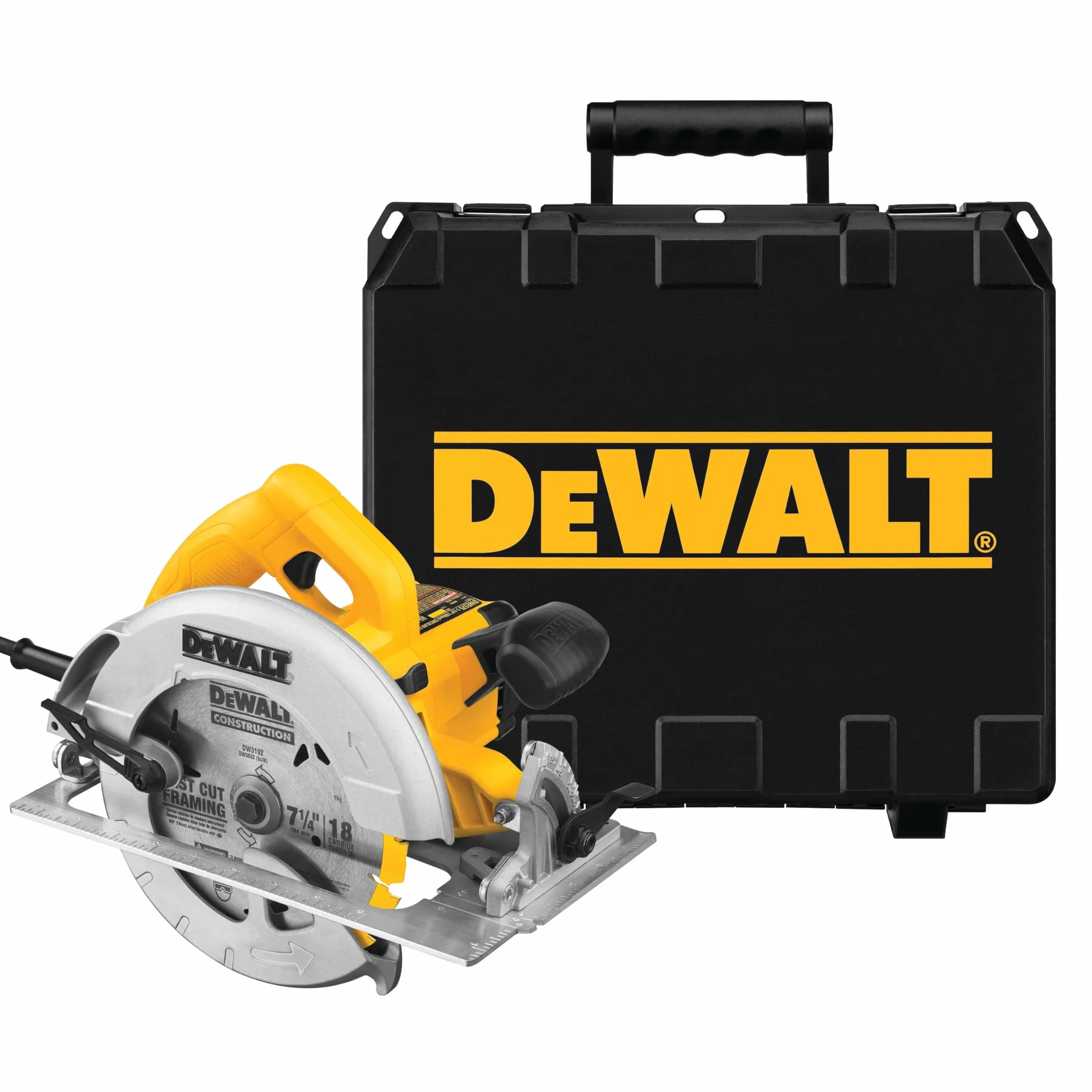 Dewalt DWE575K-QS Ręczna Pilarka Tarczowa 1600 W 230 V 5200 obr./min.