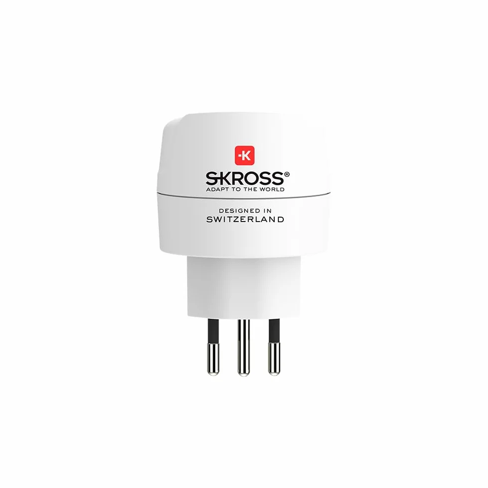 SKROSS Europe to Switzerland Italy Brazil Travel Adapter 100-250 V 10 A 2500 W