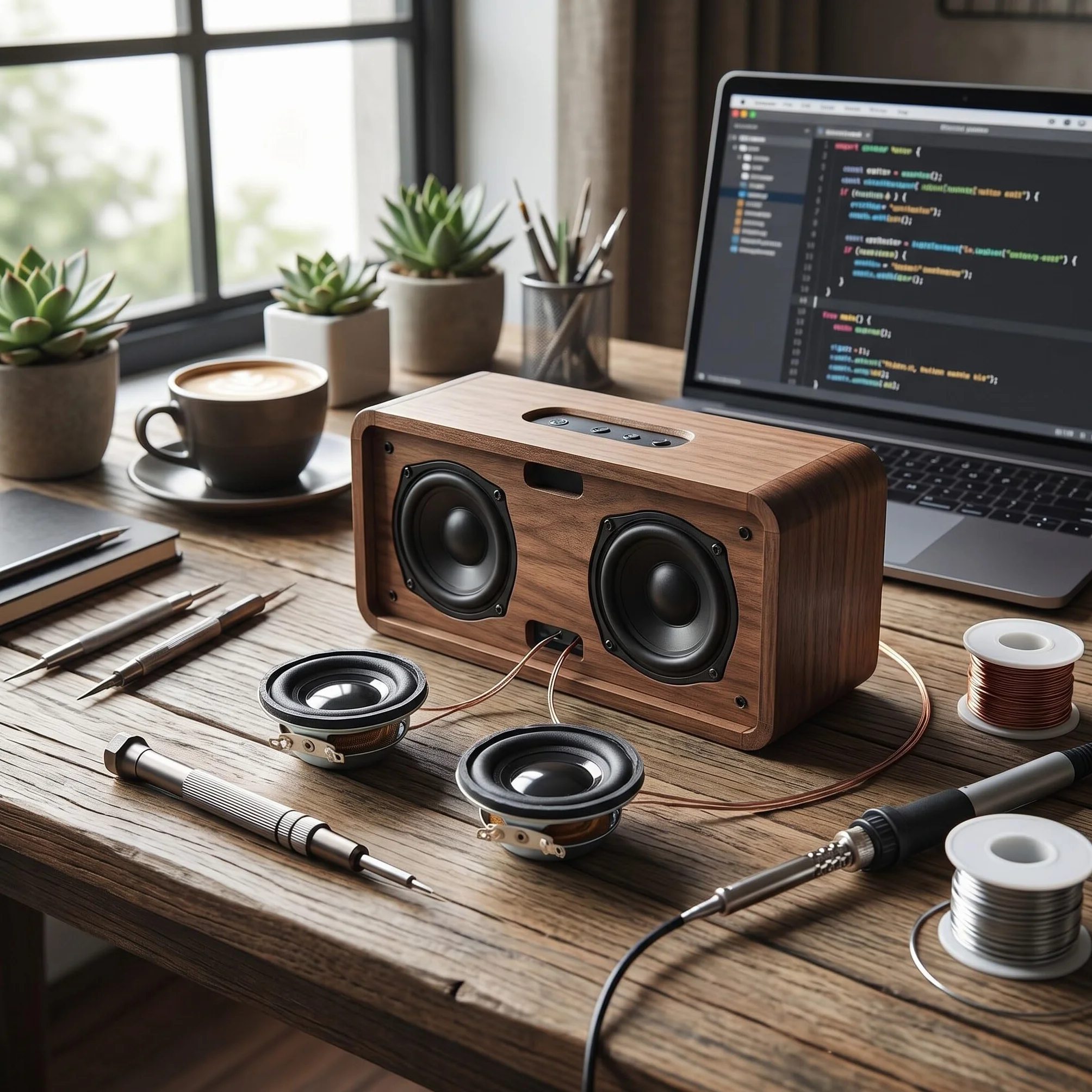 Głośnik Niskotonowy Stereo 3W 4Ω 2 Sztuki do Syreny Samochodowej