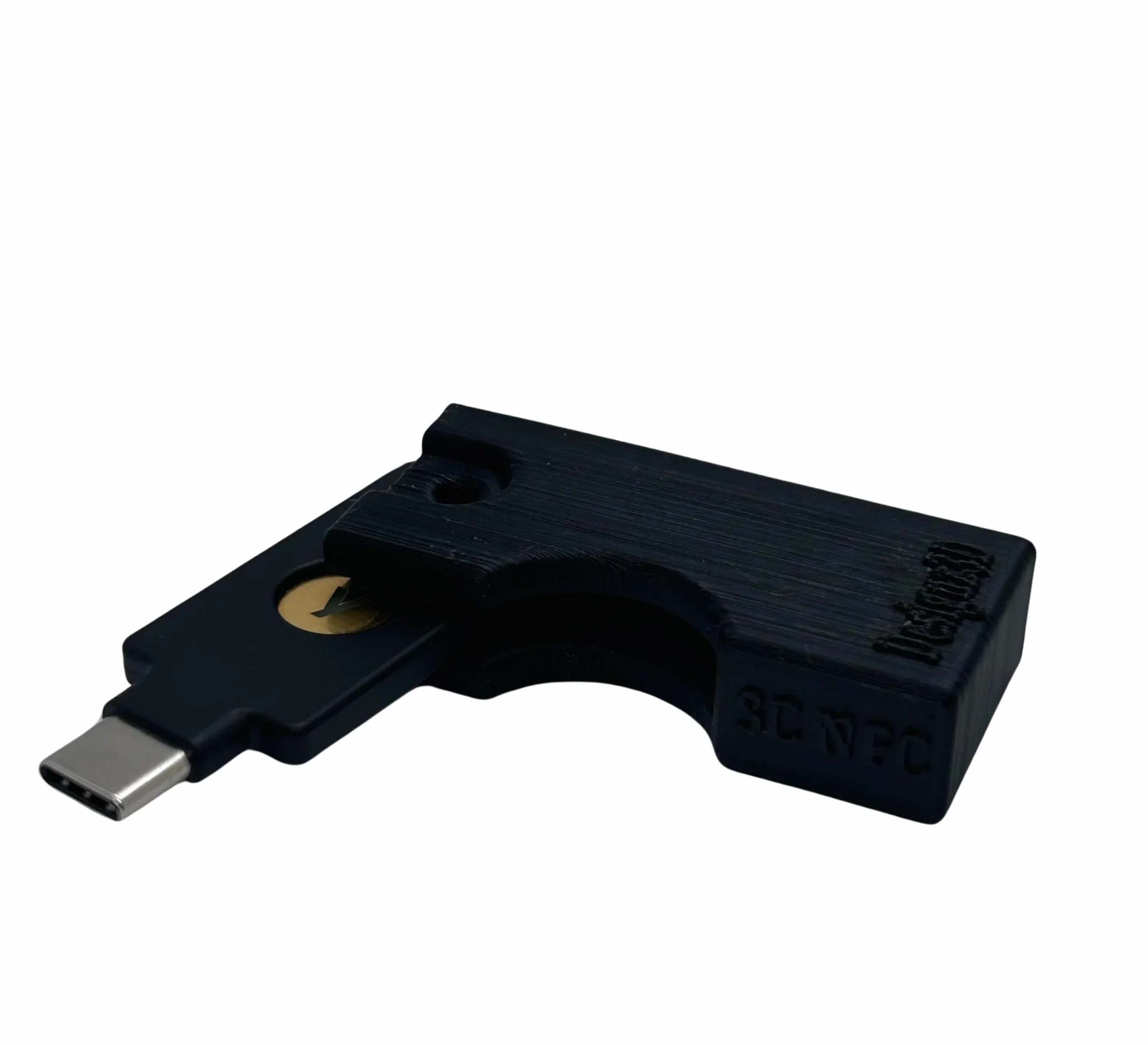 Yubikey etui ochronne z klapką uchwyt na klucze (5 NFC / 5C NFC)