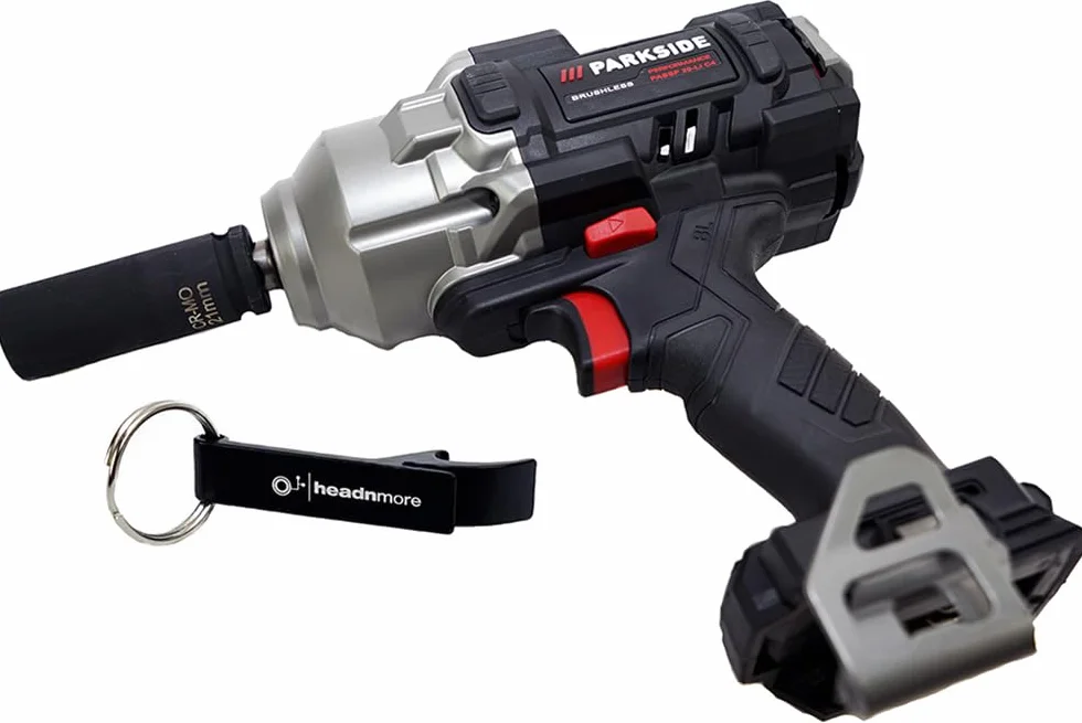 HEADNMORE® Bundle – 1 x PARKSIDE® 20 V akumulatorowa wkrętarka udarowa 1/2" PASSP 20 + 1 x breloczek do kluczy (bez akumulatora)