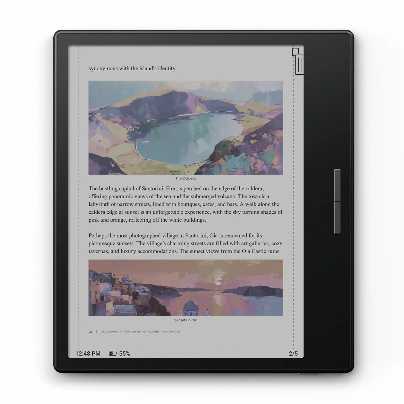 BOOX Go Color 7 ePaper Tablet 7" 64 GB Android 12 E-Ink Czarny