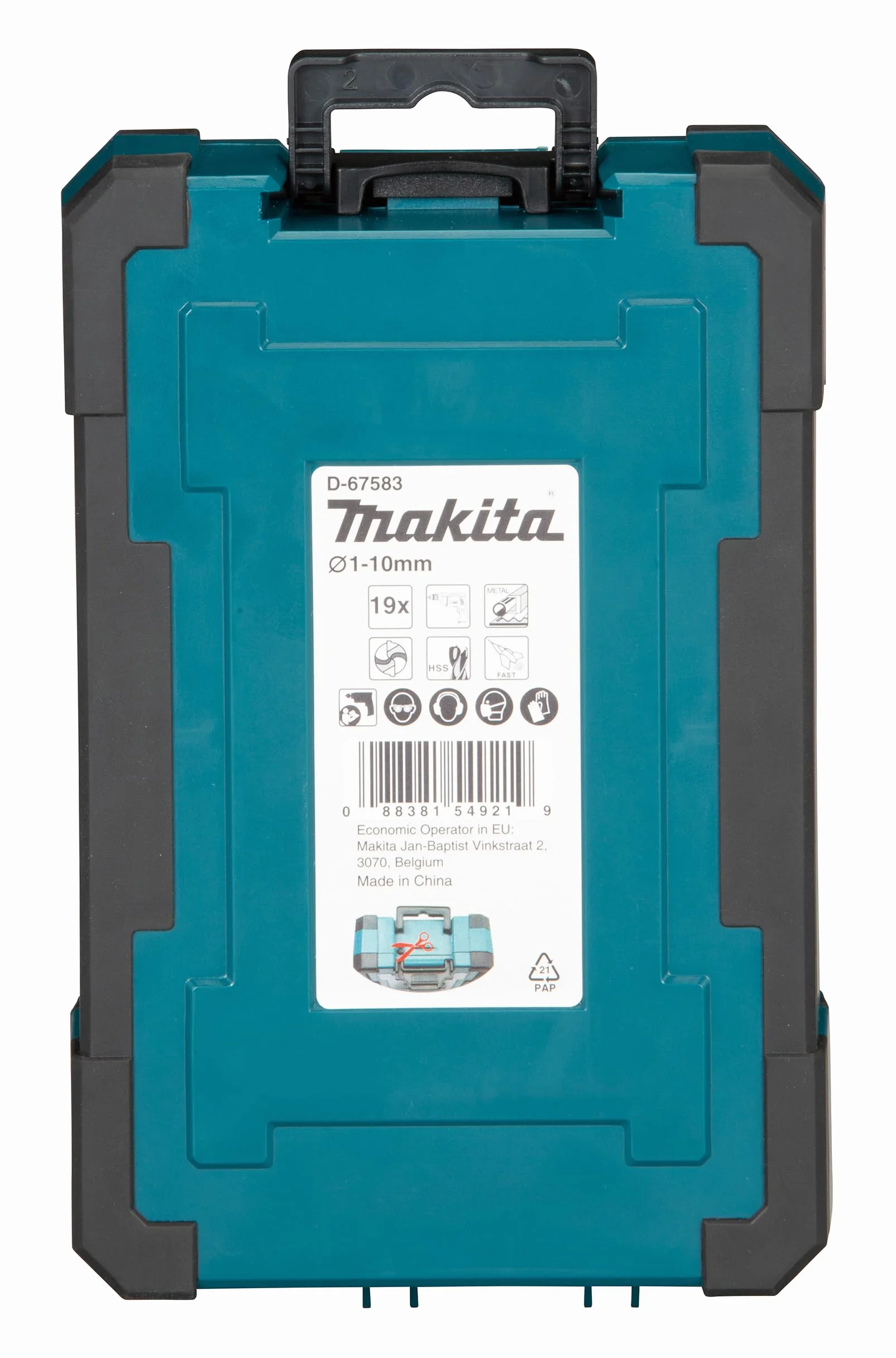 Makita D-67583 zestaw wierteł M-Force 19-częściowy