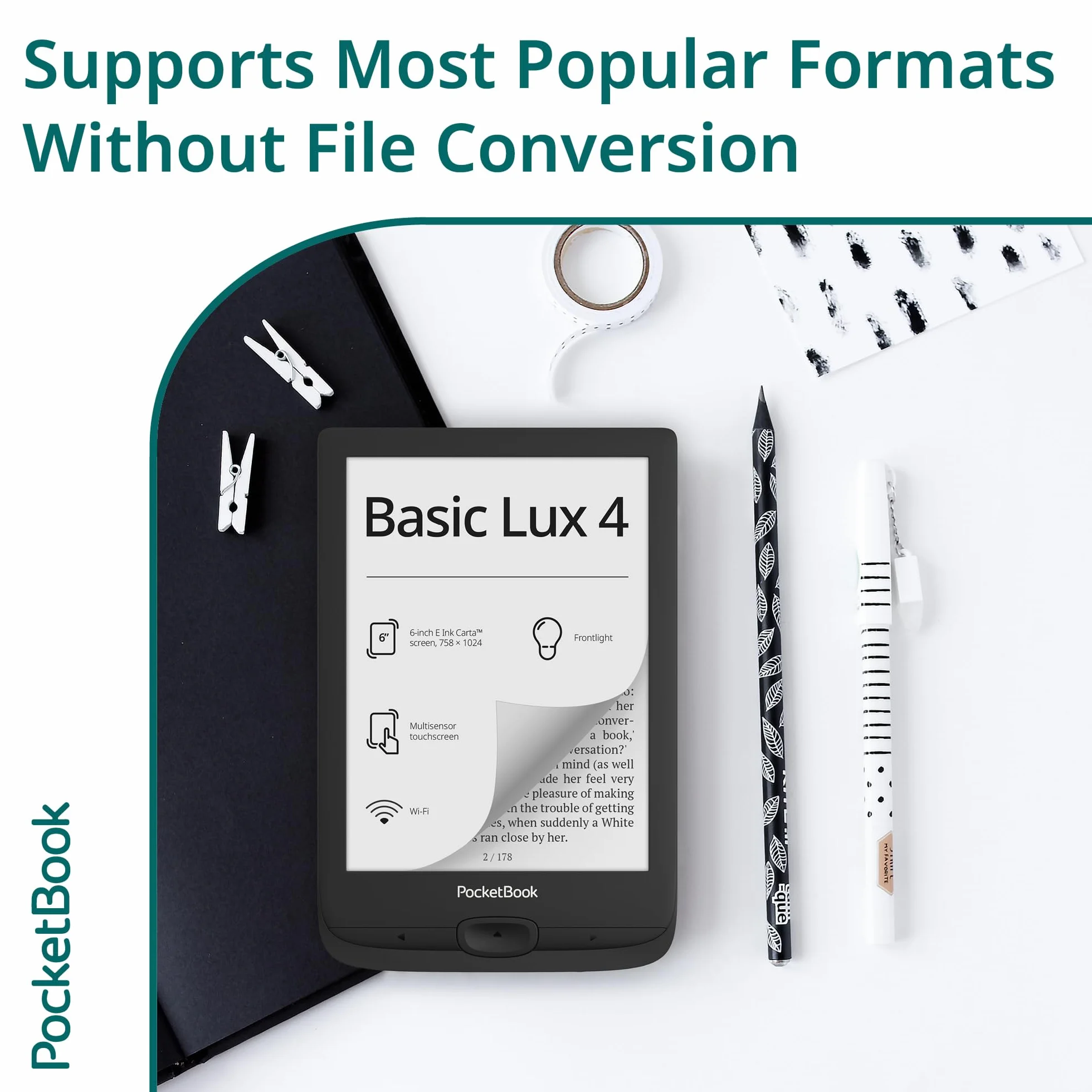 PocketBook Czytnik eReader - Basic Lux 4