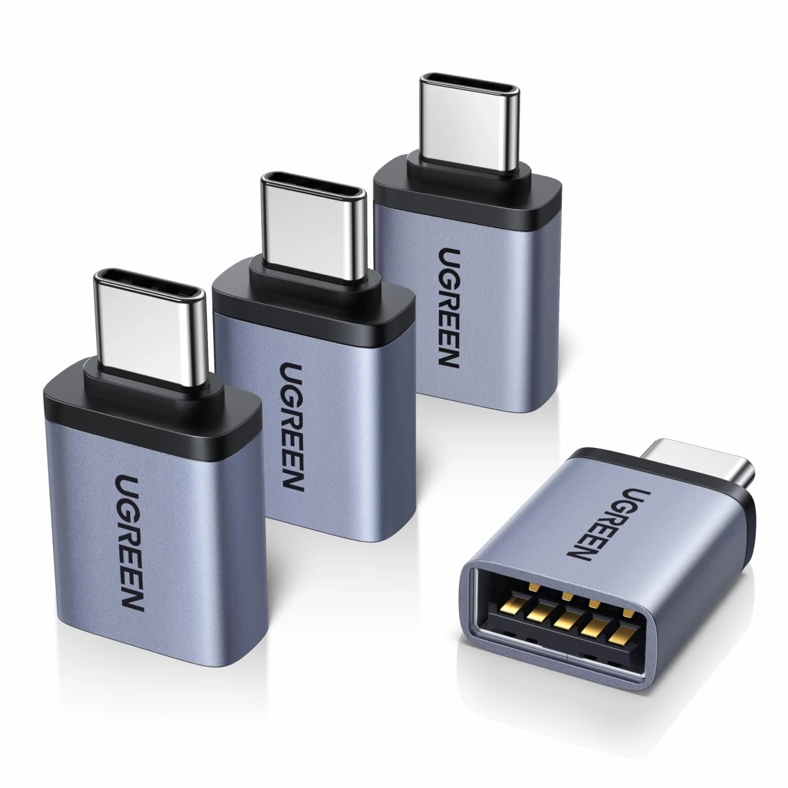 UGREEN Adapter USB C na USB OTG 10 Gb/s Thunderbolt 4/5 Kompatybilny z iPhone 16 serii 15 MacBook Pro M4 Mac Mini Galaxy S25
