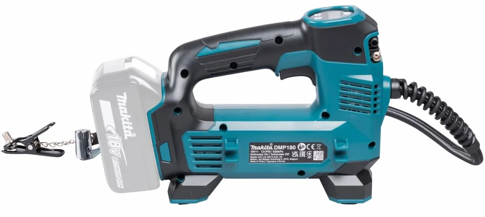 Makita DMP180Z Kompresor, Niebieski/Czarny, 12 l