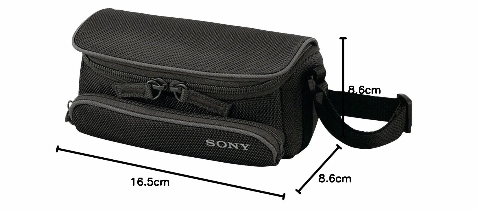 Sony Ultra Kompaktowe Etui do Kamery Ręcznej Czarny