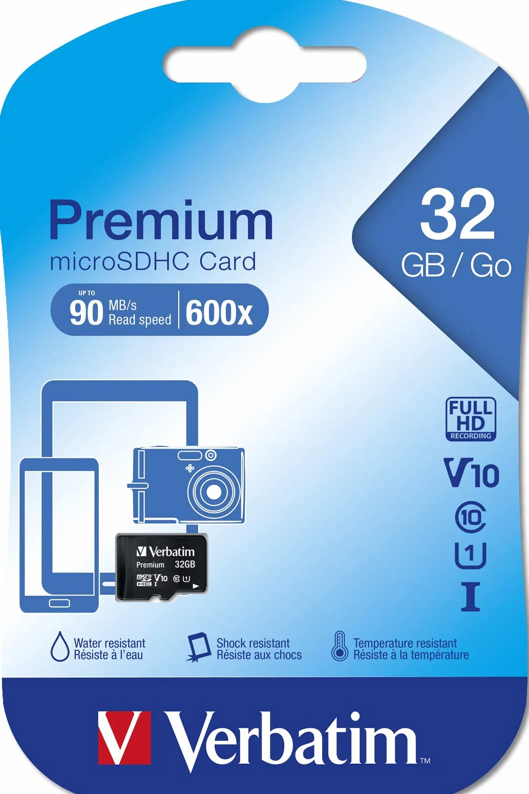 Memory Card MicroSDHC Class 10 32 GB