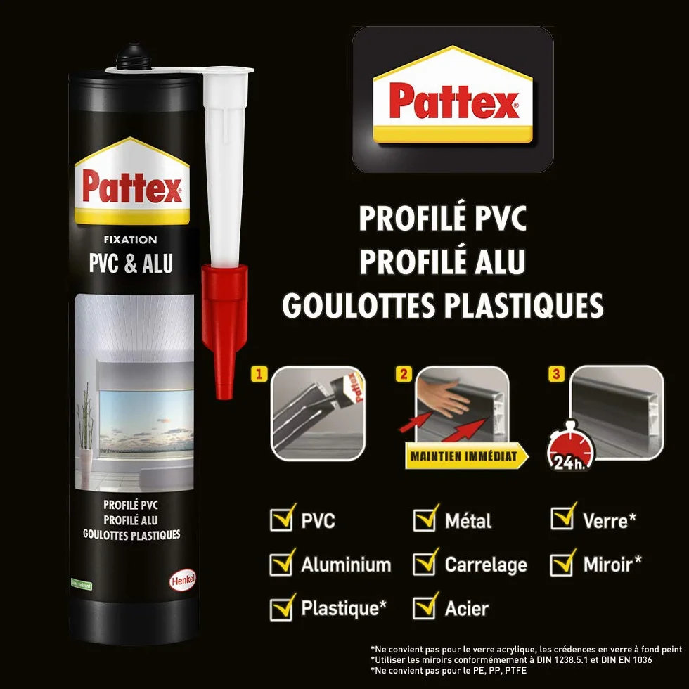 Pattex Klej Montażowy, Biały, 450 g