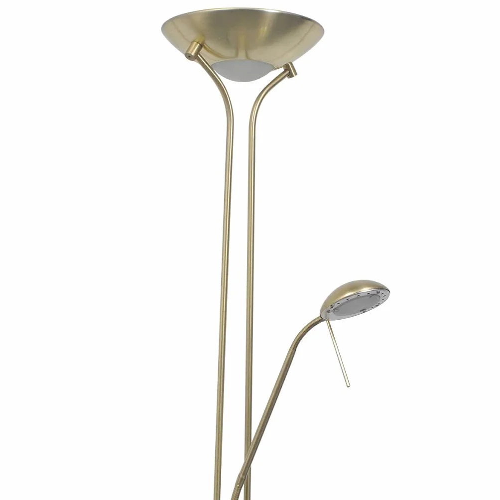 vidaXL Lampa podłogowa LED, przyciemniana, 23 W